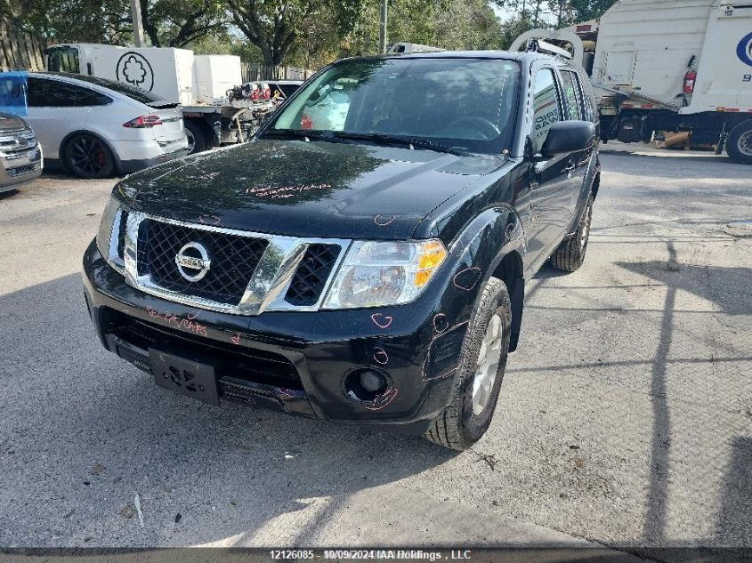 2011 Nissan Pathfinder Silver/Sv VIN: 5N1AR1NB2BC618668 Lot: 12126085