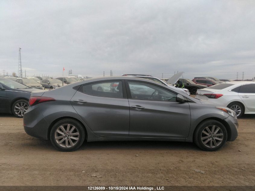 2016 Hyundai Elantra Se/Sport/Limited VIN: KMHDH4AEXGU582294 Lot: 12126089