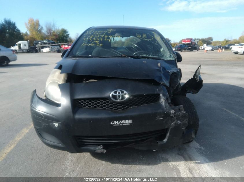 2009 Toyota Yaris VIN: JTDJT923495278424 Lot: 12126092