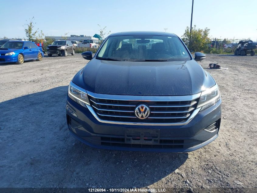 2021 Volkswagen Passat Highline VIN: 1VWBA7A38MC005505 Lot: 12126094