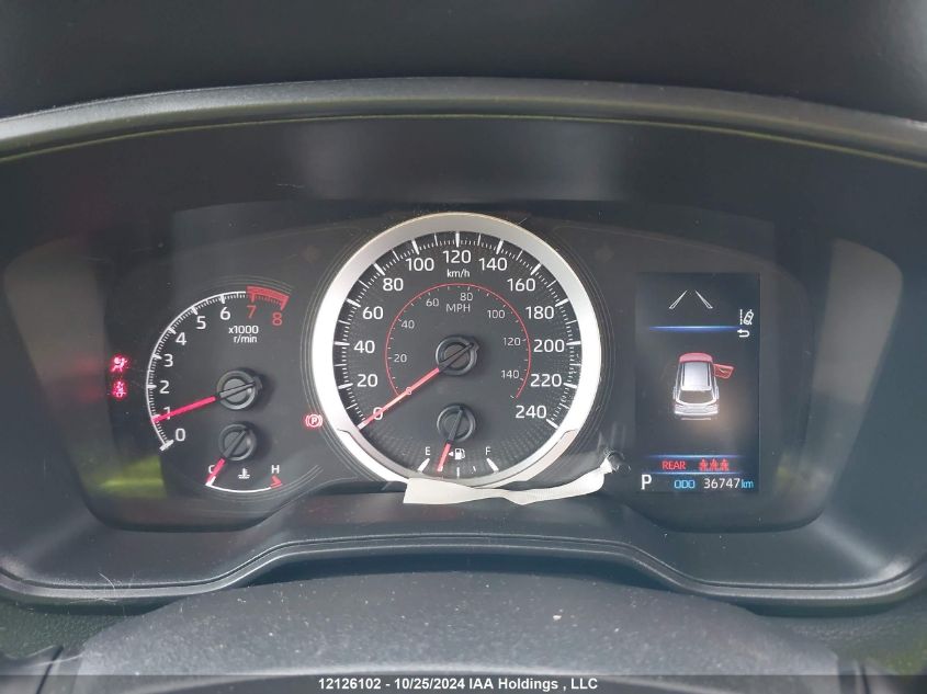 Image 7 of 2022 Toyota Corolla Cross  salvage vehicle - Lot #12126102 at IAAI