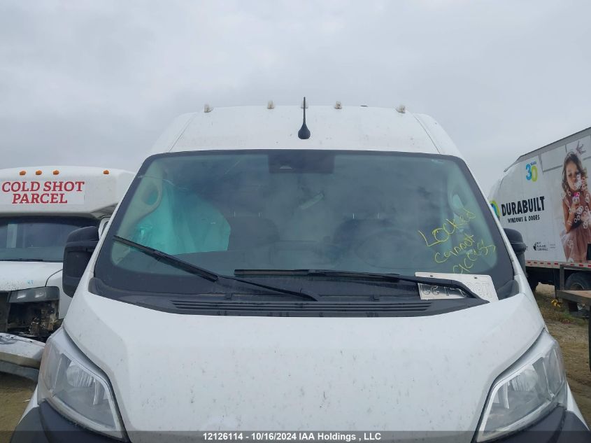 2023 Ram Promaster 3500 High Roof Extended 159 In. Wb VIN: 3C6MRVJG6PE597583 Lot: 12126114