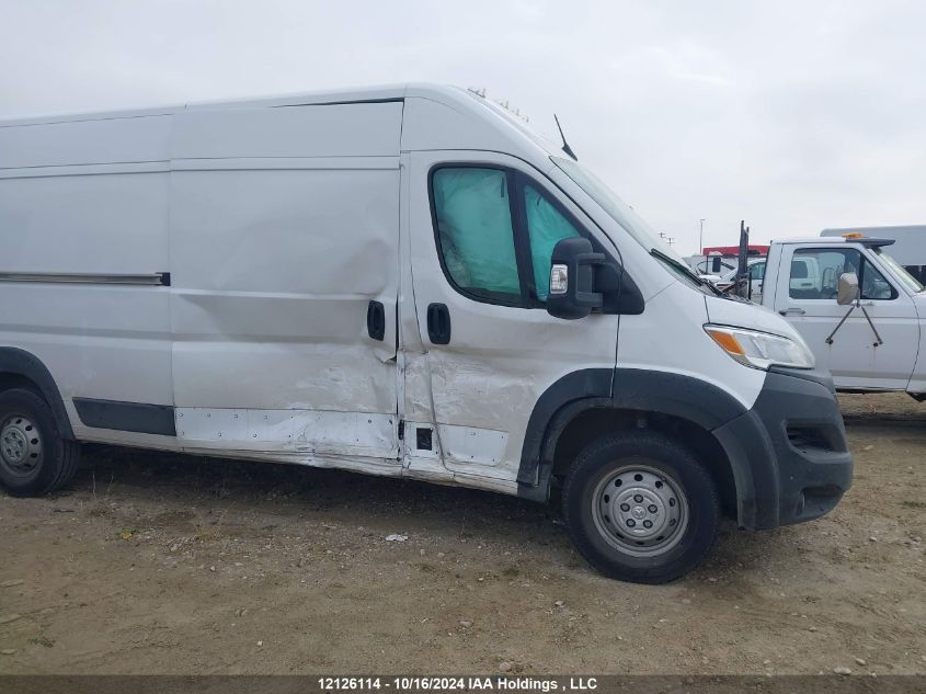 2023 Ram Promaster 3500 High Roof Extended 159 In. Wb VIN: 3C6MRVJG6PE597583 Lot: 12126114