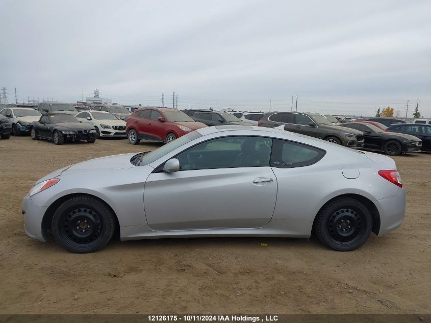 2011 Hyundai Genesis Coupe 2.0T VIN: KMHHT6KD2BU062441 Lot: 12126175