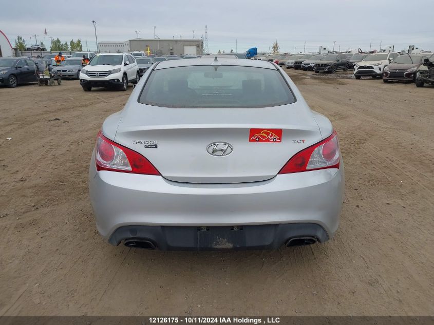 2011 Hyundai Genesis Coupe 2.0T VIN: KMHHT6KD2BU062441 Lot: 12126175