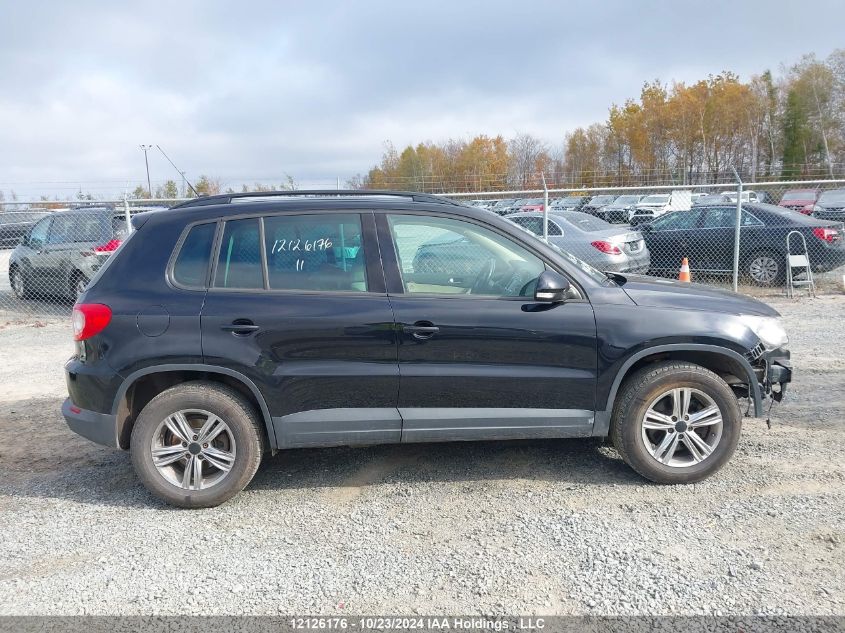 2011 Volkswagen Tiguan VIN: WVGBV7AXXBW522077 Lot: 12126176