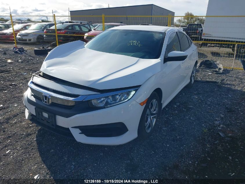 2016 Honda Civic Sedan VIN: 2HGFC2F54GH007329 Lot: 12126188