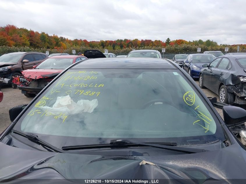 2014 Toyota Corolla VIN: 2T1BURHE7EC079889 Lot: 12126210