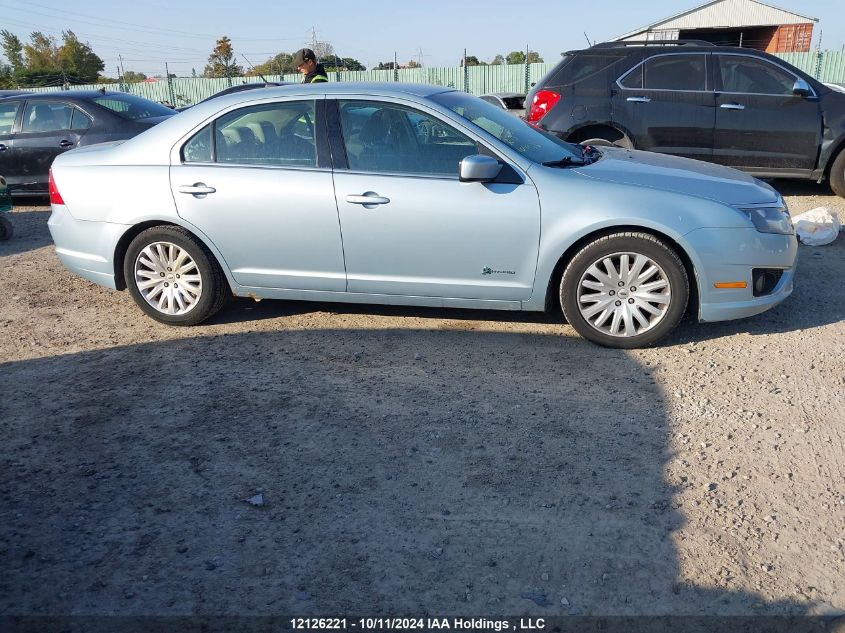 2010 Ford Fusion Hybrid VIN: 3FADP0L37AR186713 Lot: 12126221