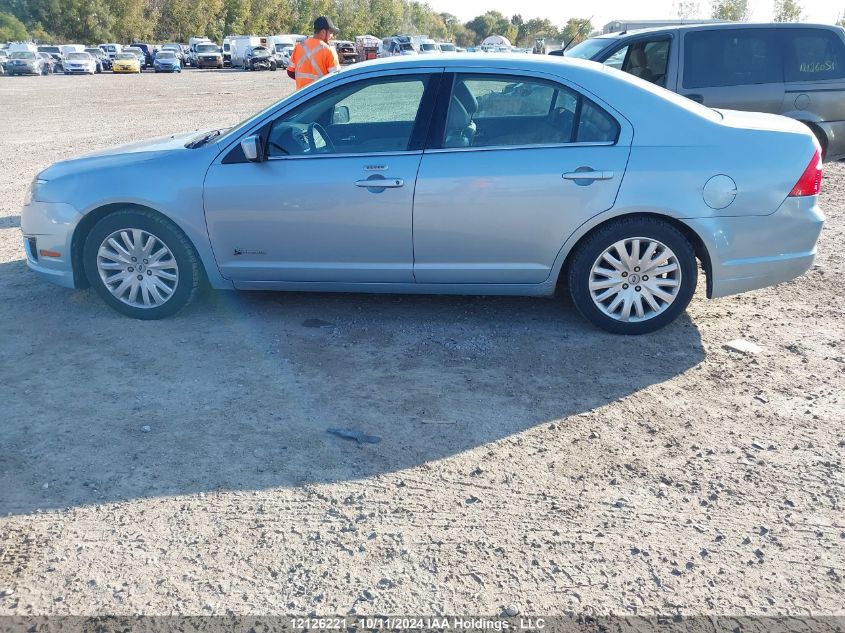 2010 Ford Fusion Hybrid VIN: 3FADP0L37AR186713 Lot: 12126221