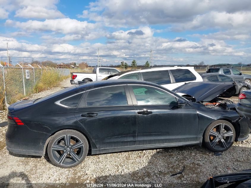 2023 Honda Accord Hybrid VIN: 1HGCY2F50PA801165 Lot: 12126226