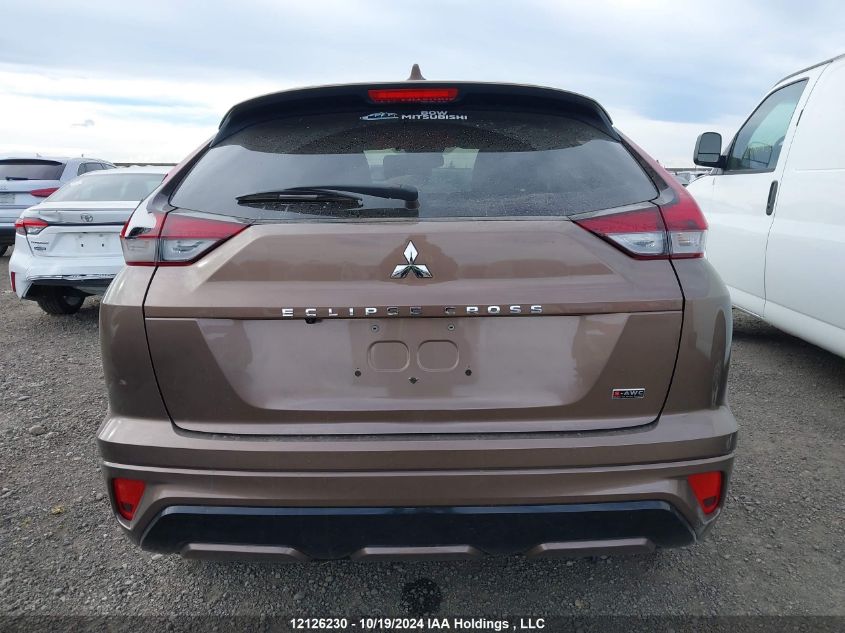 2022 Mitsubishi Eclipse Cross VIN: JA4ATVAA2NZ606882 Lot: 12126230