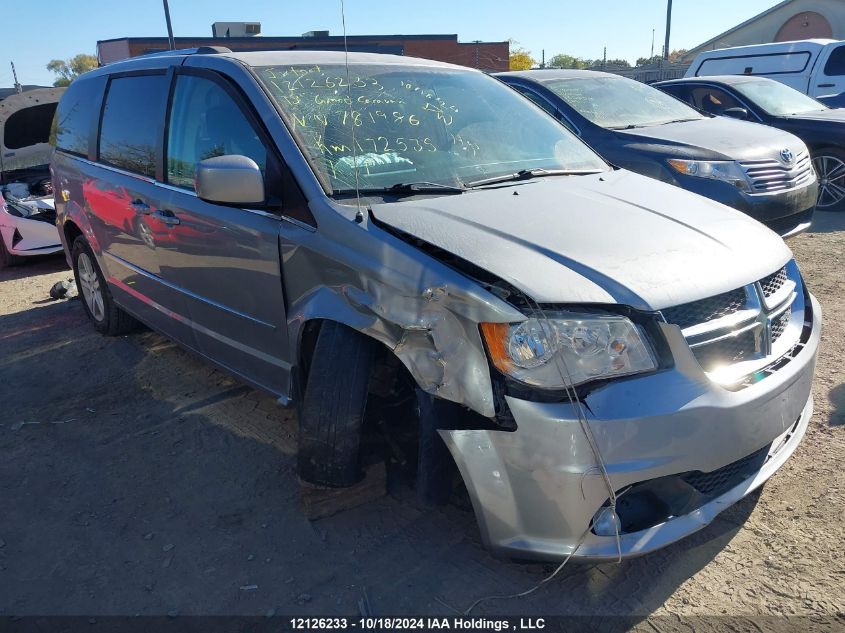 2013 Dodge Grand Caravan VIN: 2C4RDGDG8DR781986 Lot: 12126233