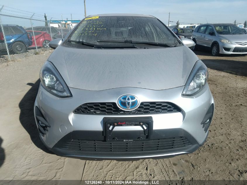 2019 Toyota Prius C VIN: JTDKDTB38K1621957 Lot: 12126240