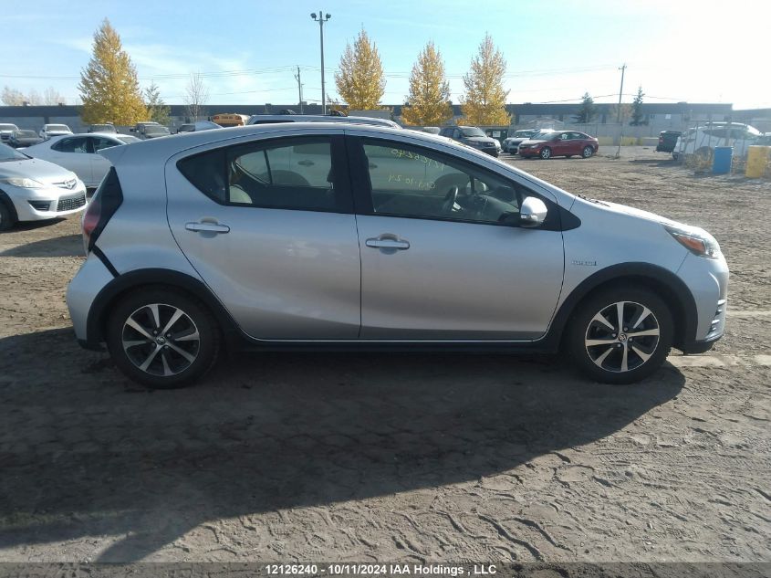 2019 Toyota Prius C VIN: JTDKDTB38K1621957 Lot: 12126240