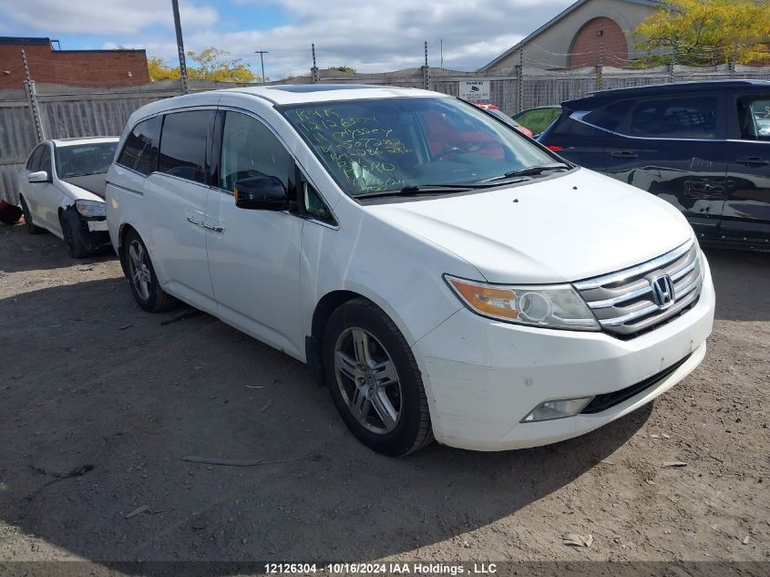 2011 Honda Odyssey Touring/Touring Elite VIN: 5FNRL5H91BB507282 Lot: 12126304