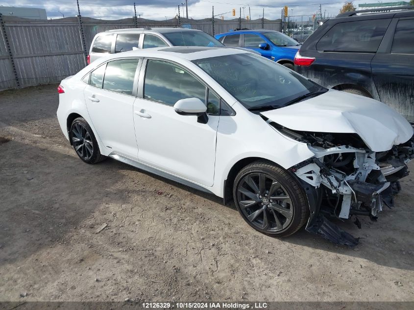 2024 Toyota Corolla Hybrid Se VIN: JTDBDMHE0R3009412 Lot: 12126329