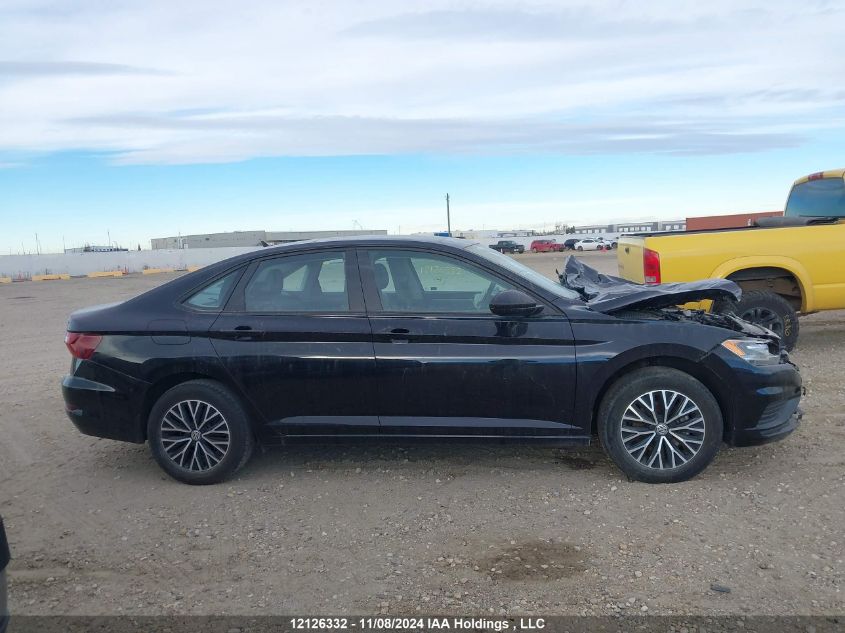 2020 Volkswagen Jetta VIN: 3VWEB7BUXLM017279 Lot: 12126332