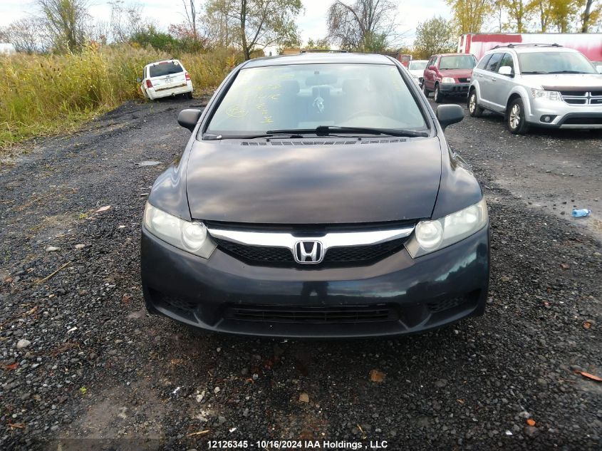 2009 Honda Civic VIN: 2HGFA16459H101438 Lot: 12126345