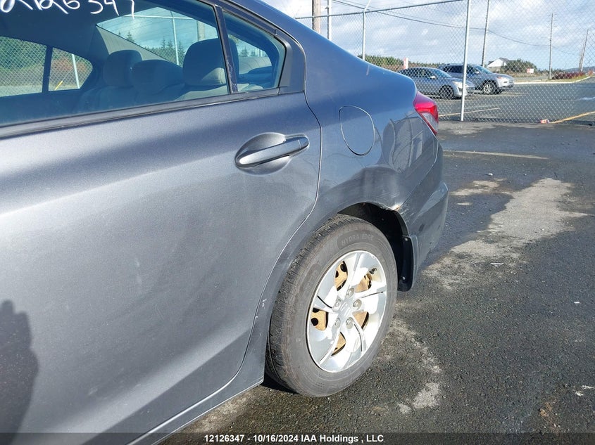 2013 Honda Civic Sdn VIN: 2HGFB2F44DH108876 Lot: 12126347