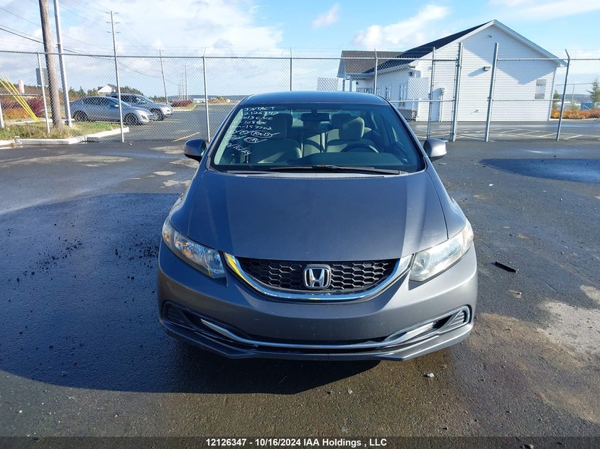 2013 Honda Civic Sdn VIN: 2HGFB2F44DH108876 Lot: 12126347