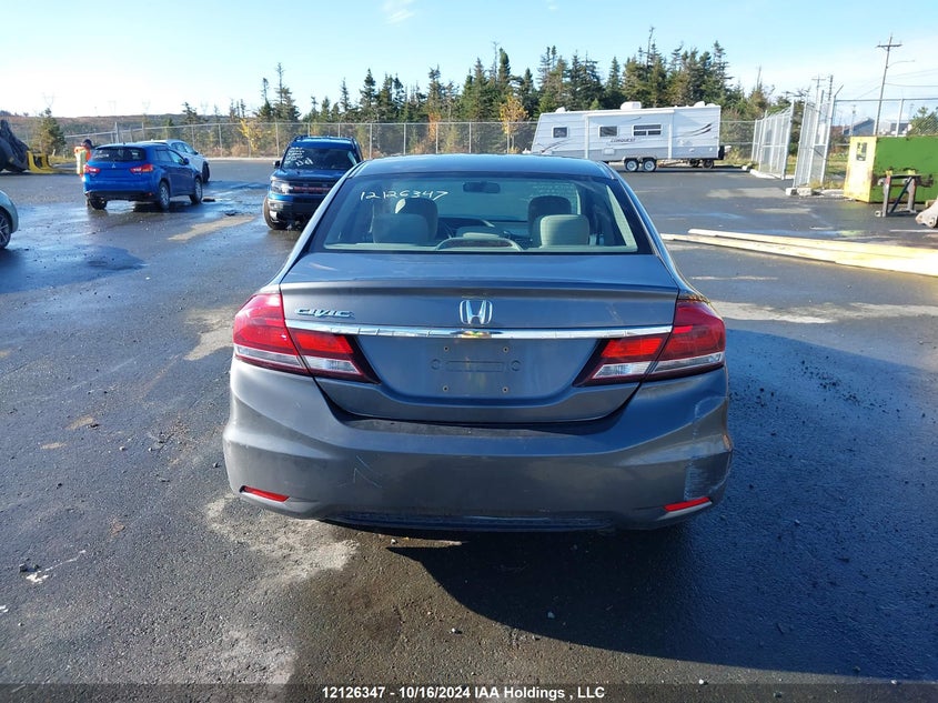 2013 Honda Civic Sdn VIN: 2HGFB2F44DH108876 Lot: 12126347