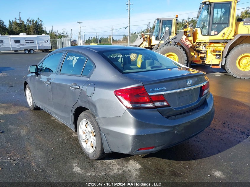 2013 Honda Civic Sdn VIN: 2HGFB2F44DH108876 Lot: 12126347