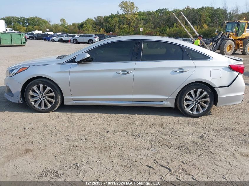 2015 Hyundai Sonata Sport/Limited VIN: 5NPE34AF4FH226027 Lot: 12126353