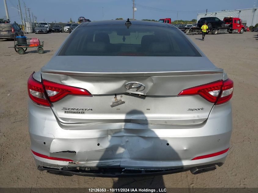 2015 Hyundai Sonata Sport/Limited VIN: 5NPE34AF4FH226027 Lot: 12126353