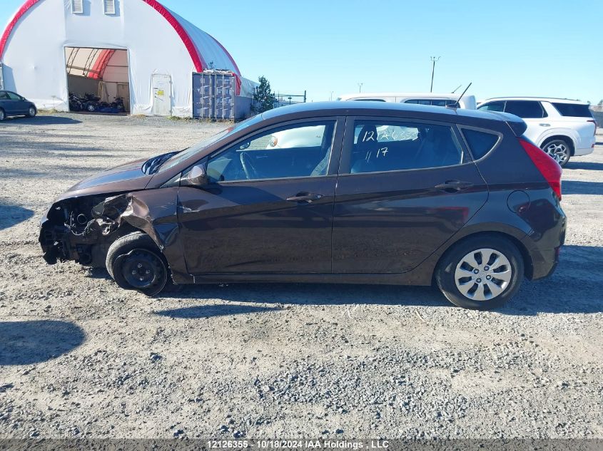 2017 Hyundai Accent VIN: KMHCT5AE5HU312147 Lot: 12126355