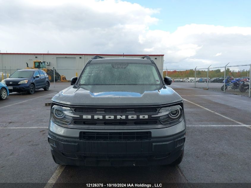 2023 Ford Bronco Sport Big Bend VIN: 3FMCR9B62PRE12953 Lot: 12126375