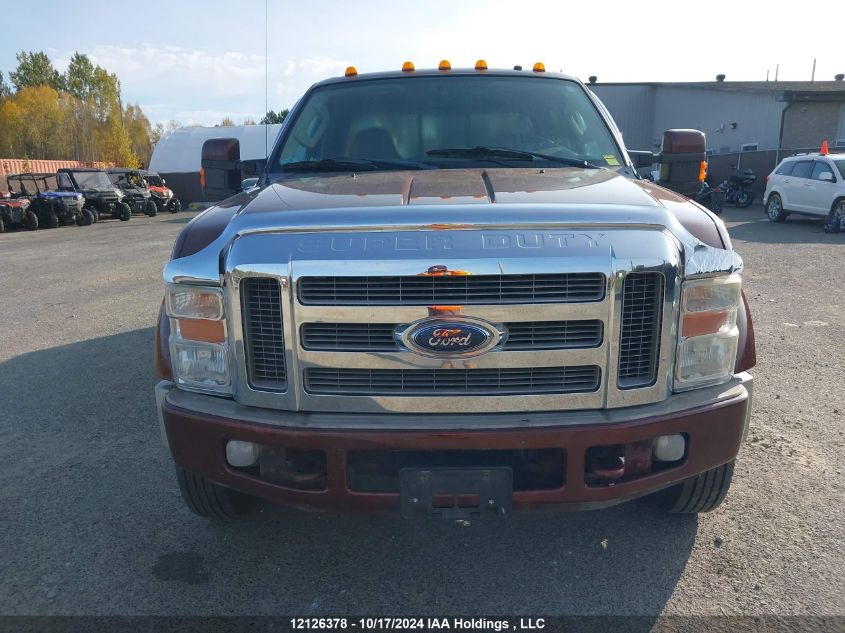 2008 Ford F450 Super Duty VIN: 1FTXW43R98EB71830 Lot: 12126378