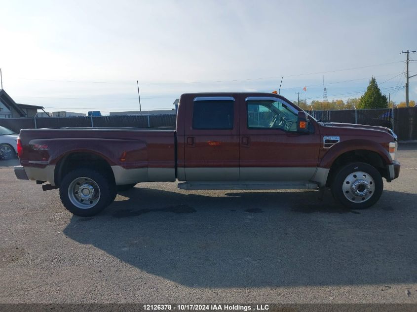 2008 Ford F450 Super Duty VIN: 1FTXW43R98EB71830 Lot: 12126378