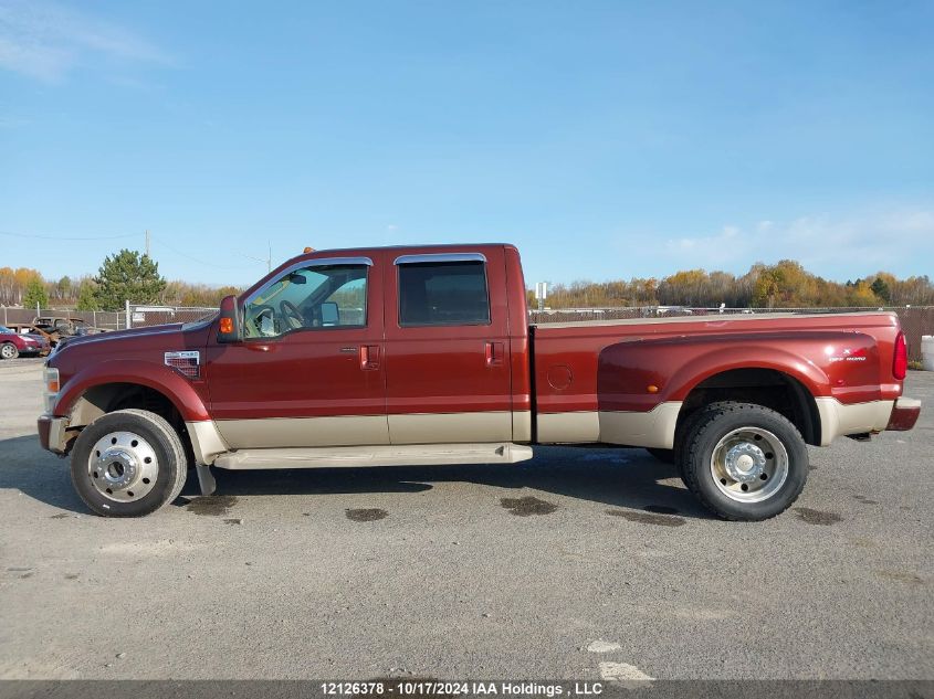 2008 Ford F450 Super Duty VIN: 1FTXW43R98EB71830 Lot: 12126378