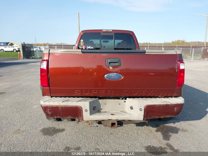 2008 Ford F450 Super Duty VIN: 1FTXW43R98EB71830 Lot: 12126378