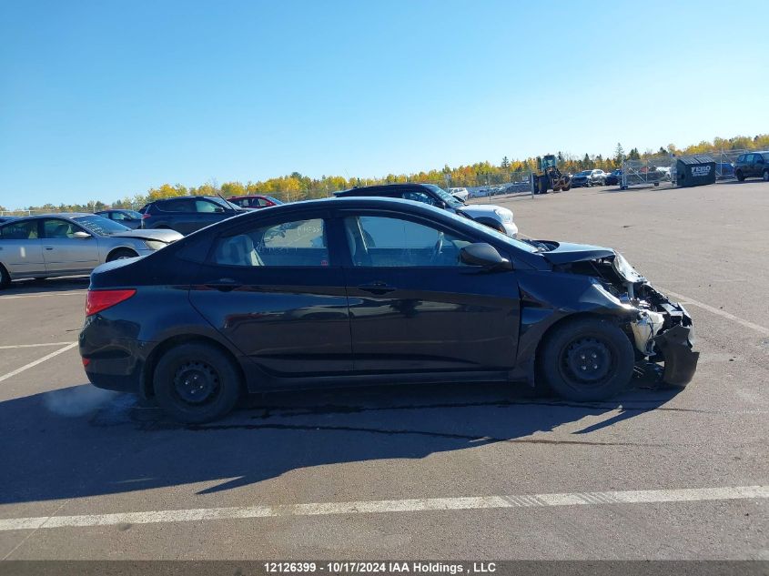 2016 Hyundai Accent Gl VIN: KMHCT4AE3GU000546 Lot: 12126399