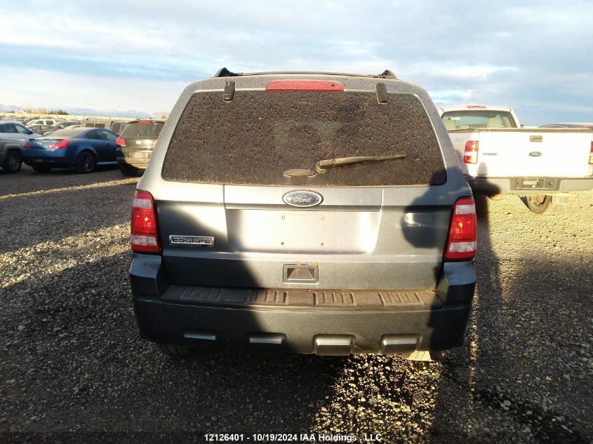 2011 Ford Escape Xlt Automatic VIN: 1FMCU0D70BKB07321 Lot: 12126401