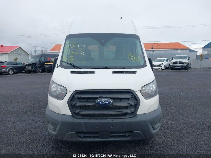 2020 Ford Transit-250 Cargo VIN: 1FTBR1X87LKA90675 Lot: 12126424