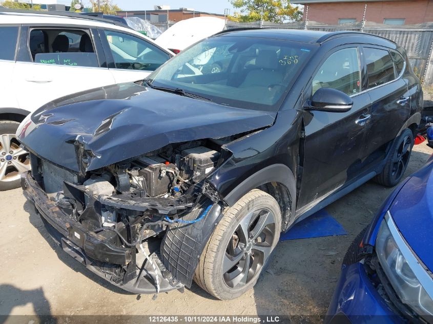 2018 Hyundai Tucson VIN: KM8J3CA24JU660061 Lot: 12126435