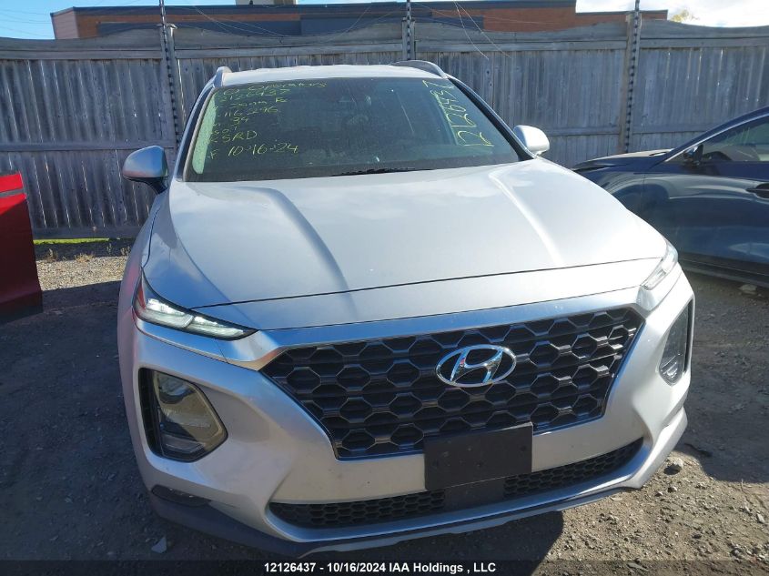 2019 Hyundai Santa Fe Essential VIN: 5NMS2CADXKH116296 Lot: 12126437