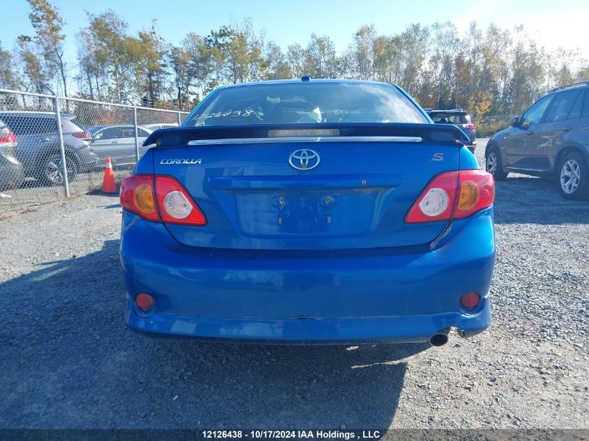 2010 Toyota Corolla S VIN: 2T1BU4EE1AC306477 Lot: 12126438