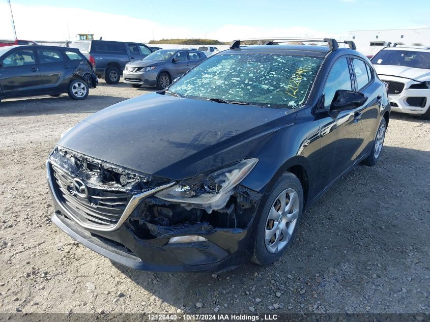 2016 Mazda Mazda3 VIN: 3MZBM1K71GM302107 Lot: 12126440