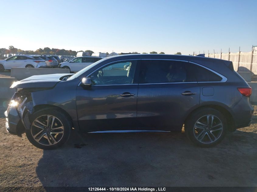 2017 Acura Mdx VIN: 5FRYD4H40HB505764 Lot: 12126444