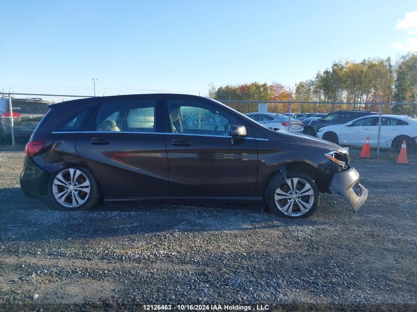 2016 Mercedes-Benz B-Class VIN: WDDMH4GB4GJ379412 Lot: 12126463