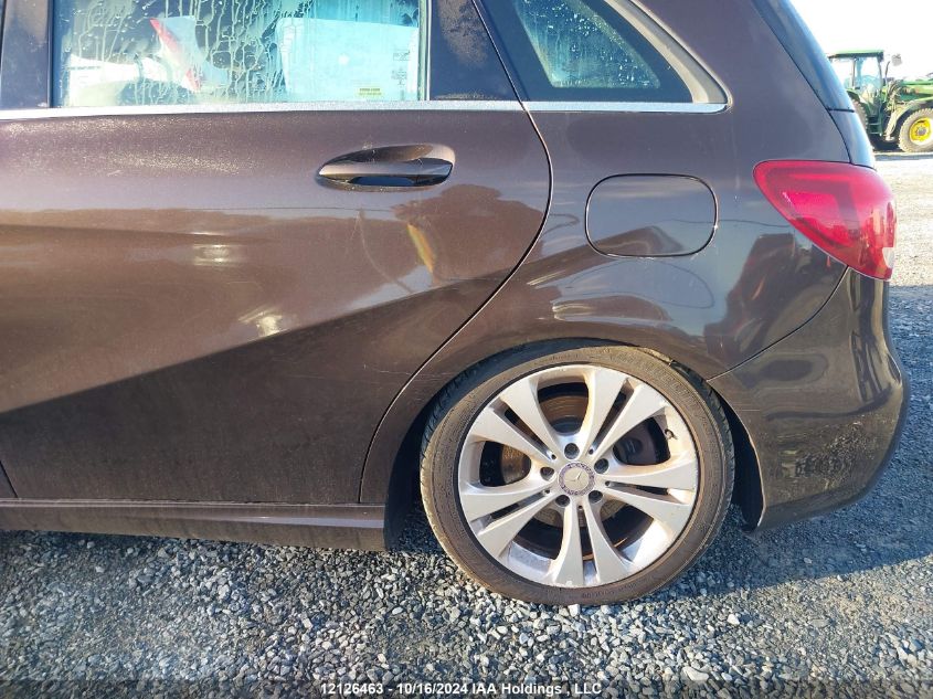 2016 Mercedes-Benz B-Class VIN: WDDMH4GB4GJ379412 Lot: 12126463