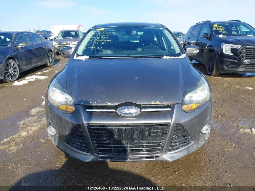 2012 Ford Focus Titanium VIN: 1FAHP3N29CL458719 Lot: 12126469