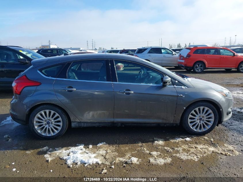 2012 Ford Focus Titanium VIN: 1FAHP3N29CL458719 Lot: 12126469