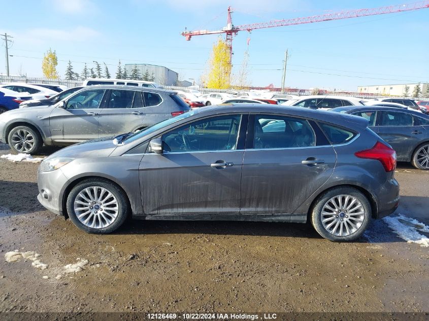 2012 Ford Focus Titanium VIN: 1FAHP3N29CL458719 Lot: 12126469