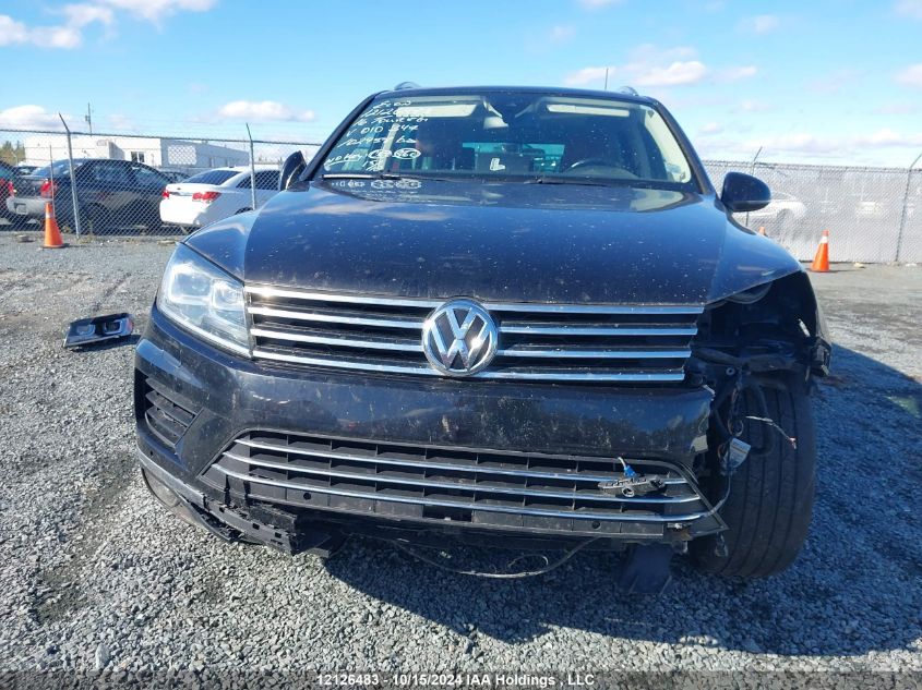 2016 Volkswagen Touareg VIN: WVGEF9BP7GD010347 Lot: 12126483