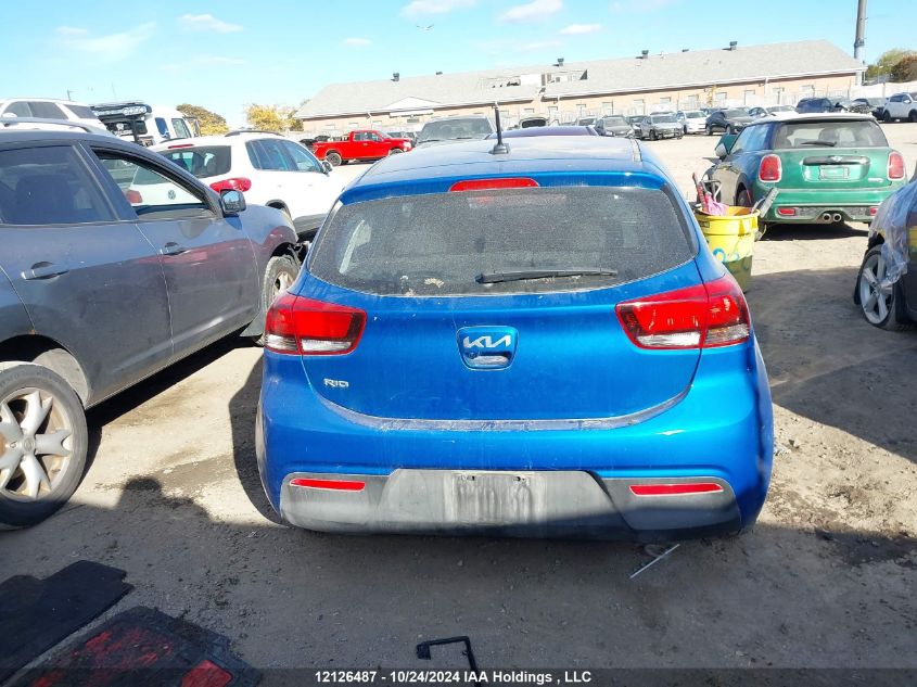 2022 Kia Rio 5-Door VIN: 3KPA25AD2NE507056 Lot: 12126487